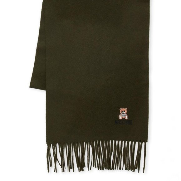 Moschino Other - Moschino Fringe logo scarf